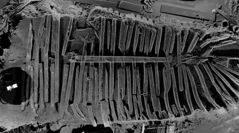 Illustration for article titled Scientists reveal the secrets of mysterious ship found under 9/11 ruins